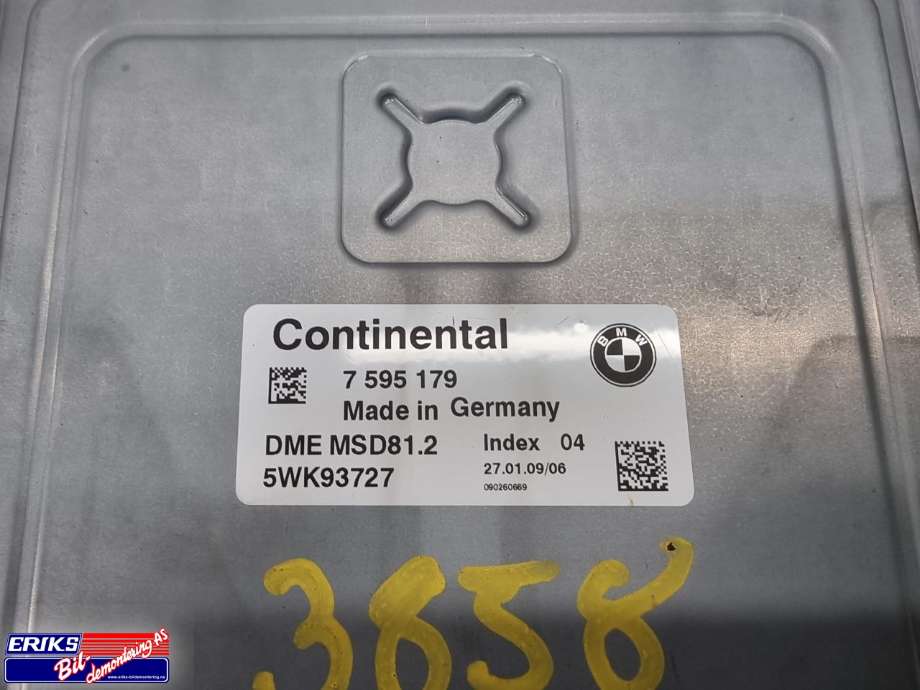 Styreenhet motor til BMW 3-Serie 2005-2011 (E90/E91/E92/E93) (E90/E91/E92/E93) (CONTINENTAL|7595179|)