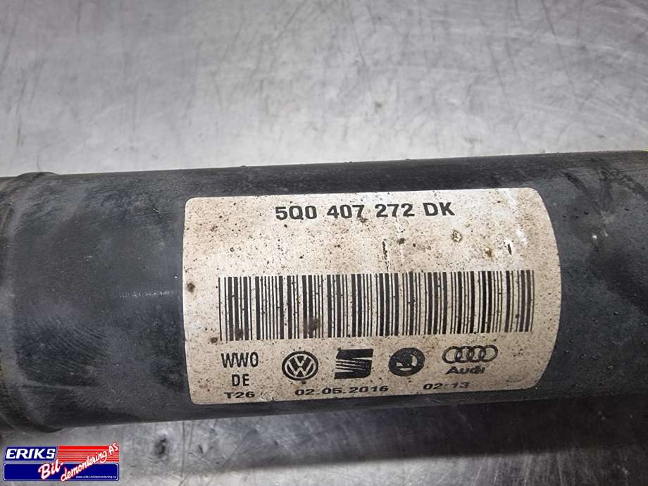Drivaksel høyre foran, hybrid til VW Golf VII 2012-2017 (Fase 1)  (5Q0407272DK|)