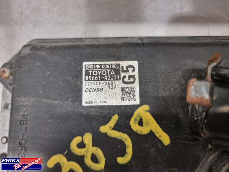 Styreenhet motor til Toyota RAV4 2009-2013 (Type III, Fase 2)  (89661-42J11|8966142J12|)