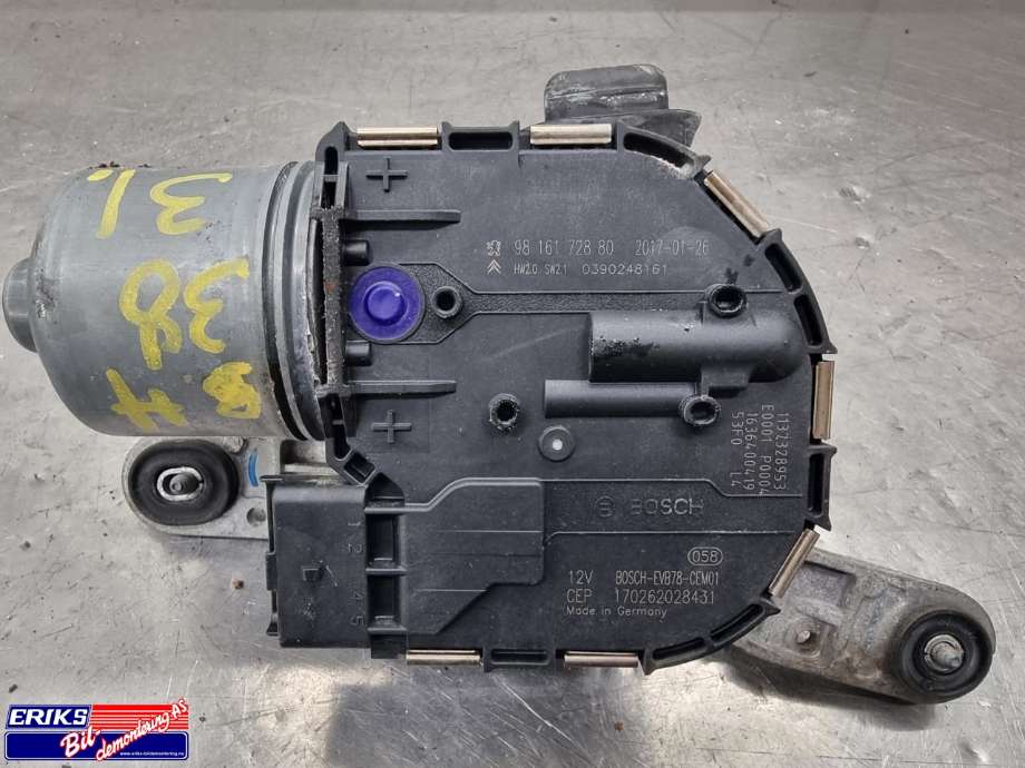 Viskermotor foran høyre til Citroën C4, Picasso 2013-2018 (Type II)  (BOSCH|9816172880|)