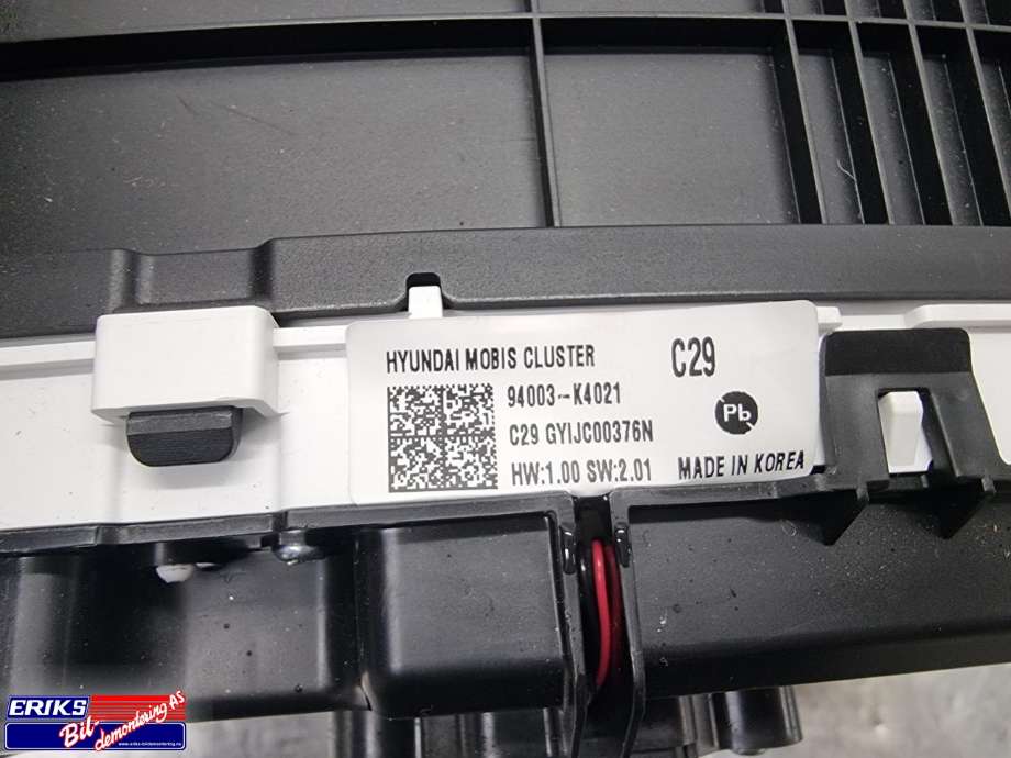 Instrumentpanel til Hyundai Kona 2017-2021 (Type I, Fase 1)  (94003-K4021|)