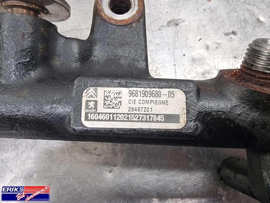 Dyseskinne (fuelrail) til Ford S-Max 2010-2015 (Type I, Fase 2)  (9681909680|)