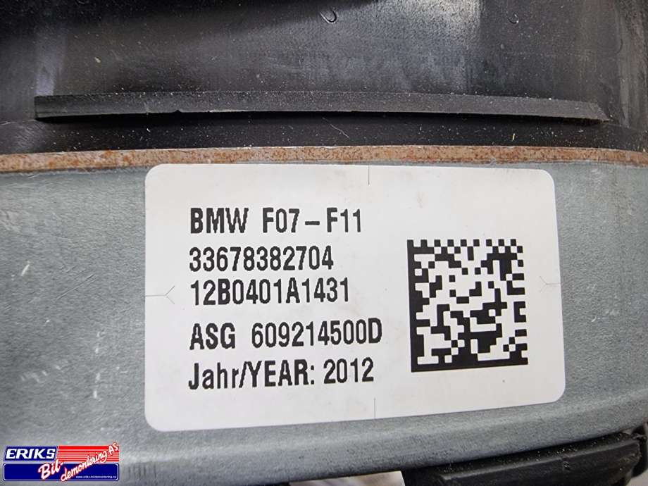 Airbag rattpute til BMW 5-Serie 2010-2017 (F10/F11) (F10/F11) (33678382704|)