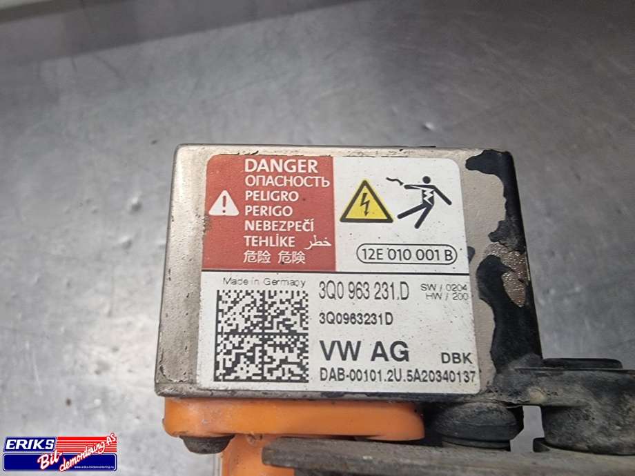 Batterivarmer/kjøl til VW Passat 2015-2019 (Fase 1) (B8) (B8) (3Q0963231D|)