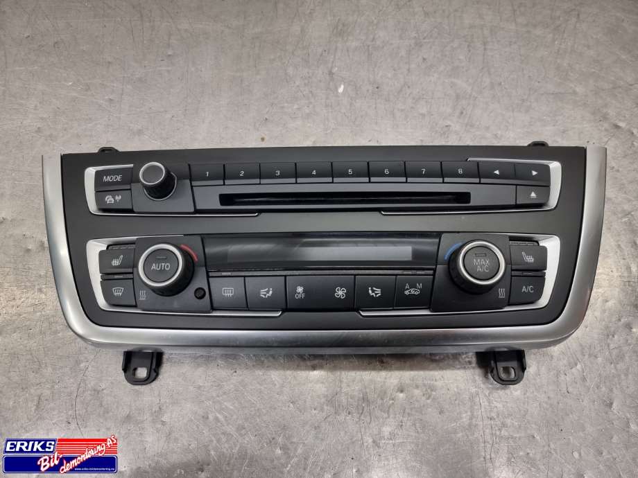 Varmeapparat betjening til BMW 3-Serie, 2012-2018 (F30/F31/F34) (F30/F31/F34)