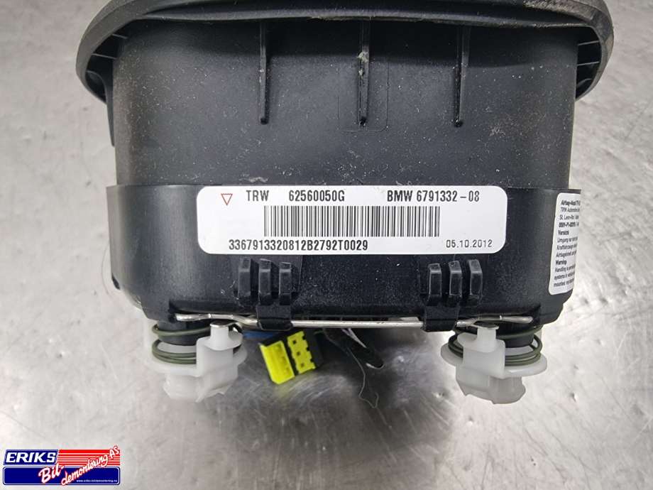 Airbag rattpute til BMW 3-Serie 2012-2018 (F30/F31/F34) (F30/F31/F34) (TRW|6791332|)