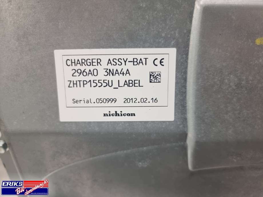 Batterilader (OBC - On Board Charger) til Nissan Leaf 2011-2017 (Type I)  (296A03NA4A|)