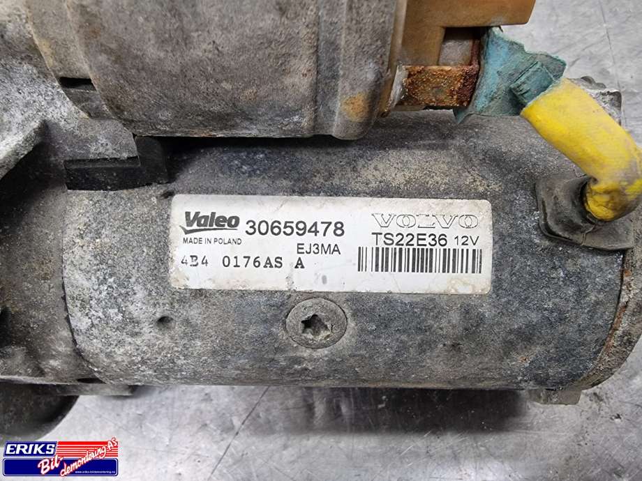 Starter diesel til Volvo V70 2014-2016 (Type III, Fase 2)  (VALEO|30659478|)
