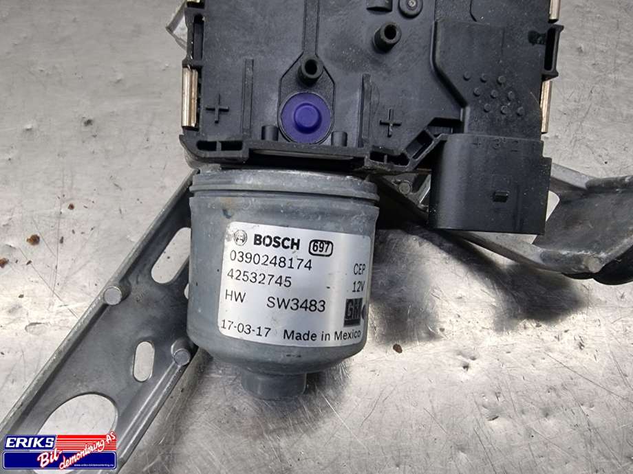 Viskermotor foran venstre til Opel Ampera-e 2017-->> (Type II)  (BOSCH|42549092|42619154|)