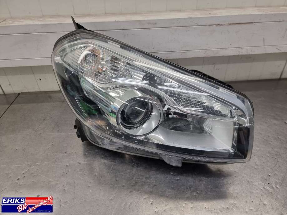 Frontlykt høyre xenon til Nissan Qashqai, 2010-2014 (Type I, Fase 2)  