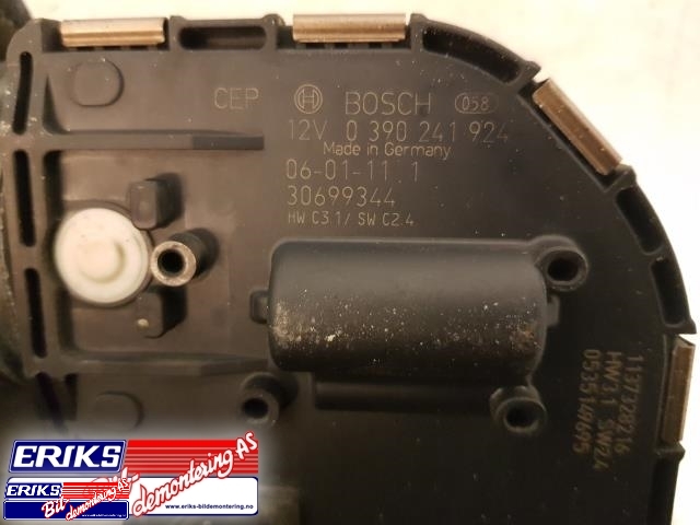 Viskermotor frontrute til Volvo C70 2006-2010 (Type II, Fase 1)  (BOSCH|0 390 241 924|)