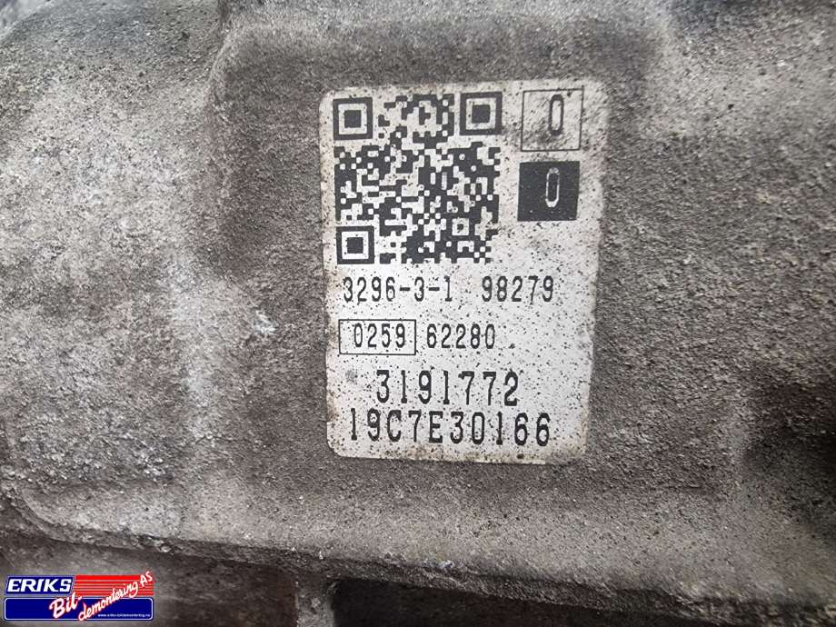 Girkasse automat til Peugeot Partner 2019-->> (Type III)  (98 279 622 80|)