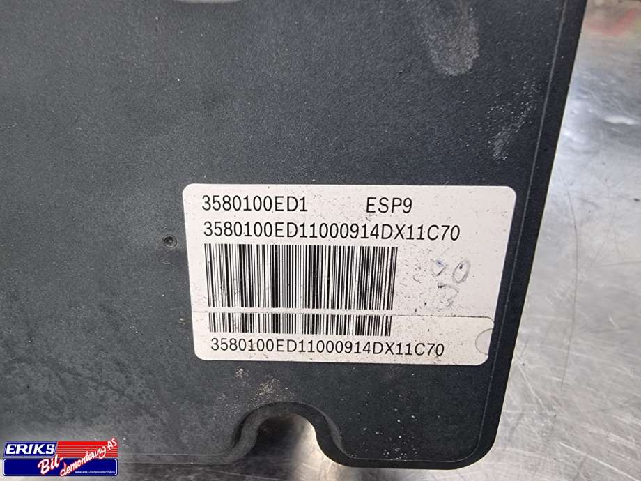 ABS sentral til XPeng P7 2021-->>  (3580100ED1|)