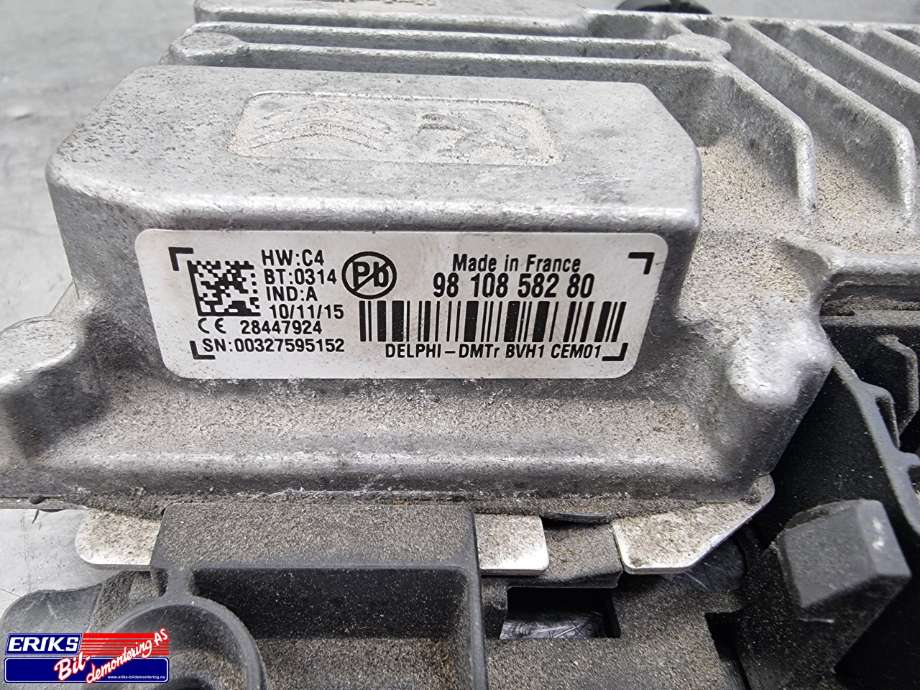 Styreenhet diverse til Citroën C3 2010-2016 (Type II)  (9810858280|)