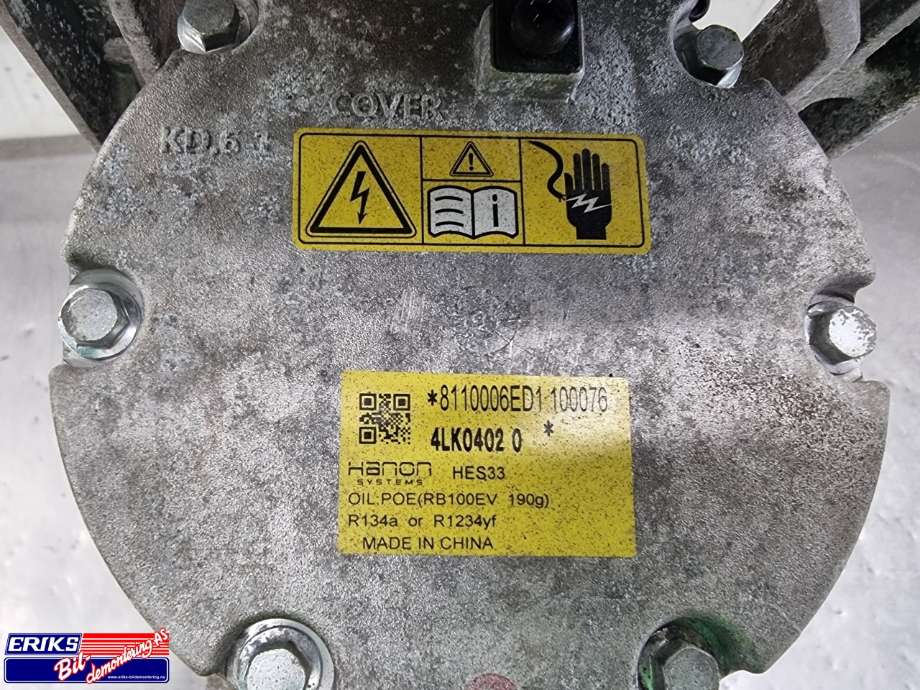 Aircondition kompressor elbil til XPeng P7 2021-->>  (8110006ED1|)