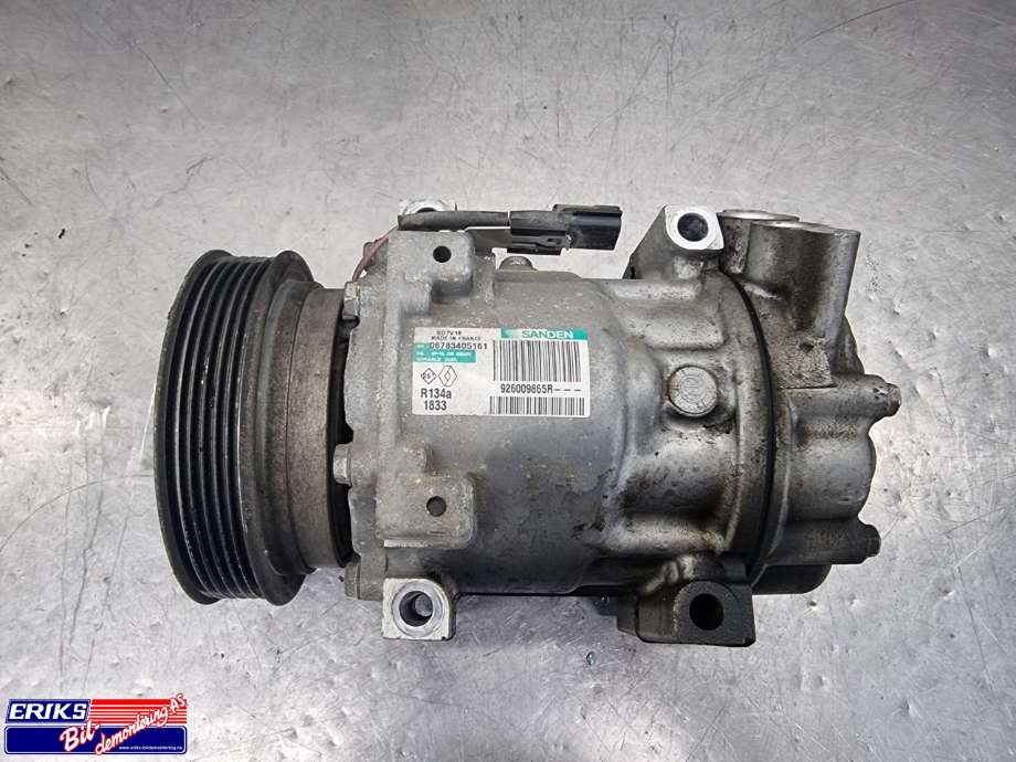 Aircondition kompressor til Nissan Qashqai 2010-2014 (Type I, Fase 2) (SANDEN|926009865R|)