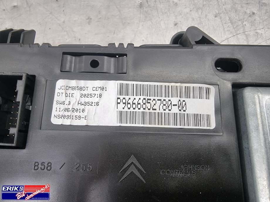 Instrumentpanel til Citroën C4, Picasso 2006-2013 (Type I)  
