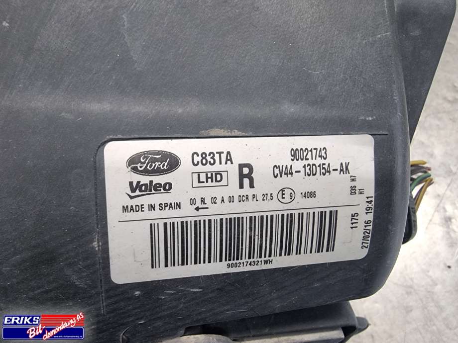 Frontlykt høyre xenon til Ford Kuga 2013-2019  (VALEO|CV44-13D154-AK|5258474|)