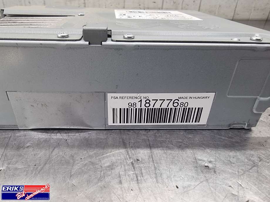 Bilstereo navigasjon spiller til Peugeot Partner 2019-->> (Type III)  (9818777680|)