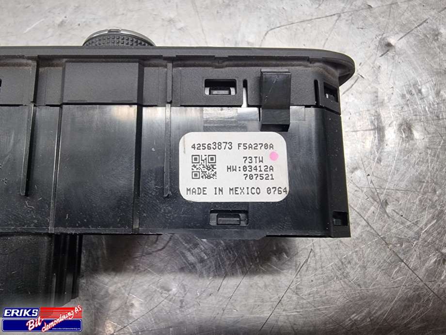 Bryter lys til Opel Ampera-e 2017-->> (Type II)  (42563873|)