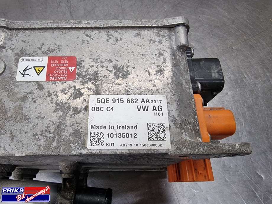 Batterilader (OBC - On Board Charger) til VW Golf VII 2012-2017 (Fase 1)  (5QE915682AA|)