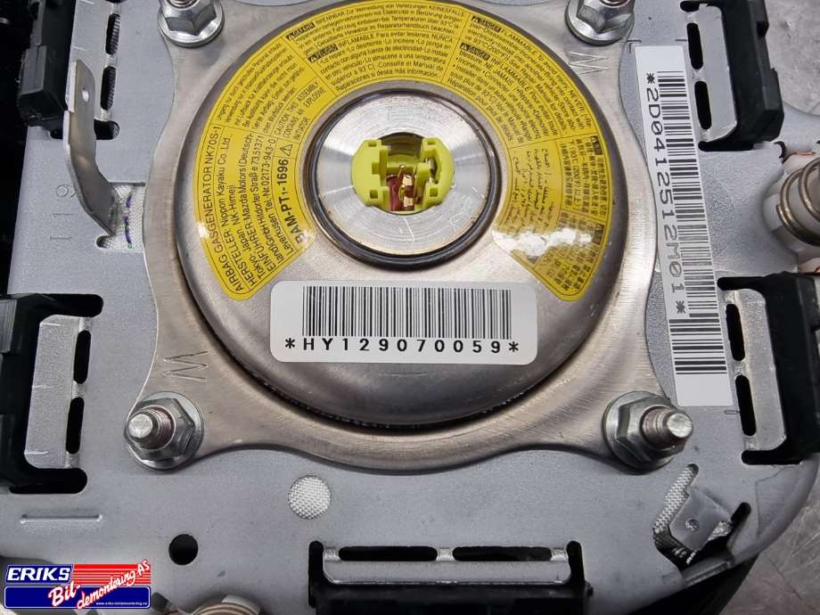 Airbag rattpute til Mazda 6 2013-2015 (Type III, Fase 1)  (GHP957K00|)