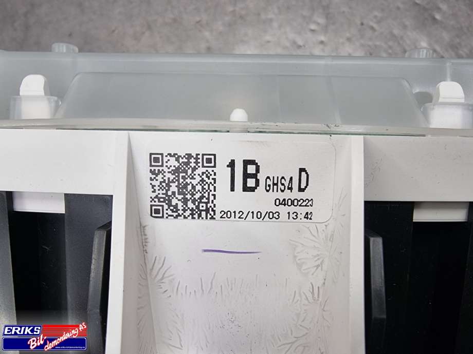 Instrumentpanel til Mazda 6 2013-2015 (Type III, Fase 1)  (1BGHS4D|)