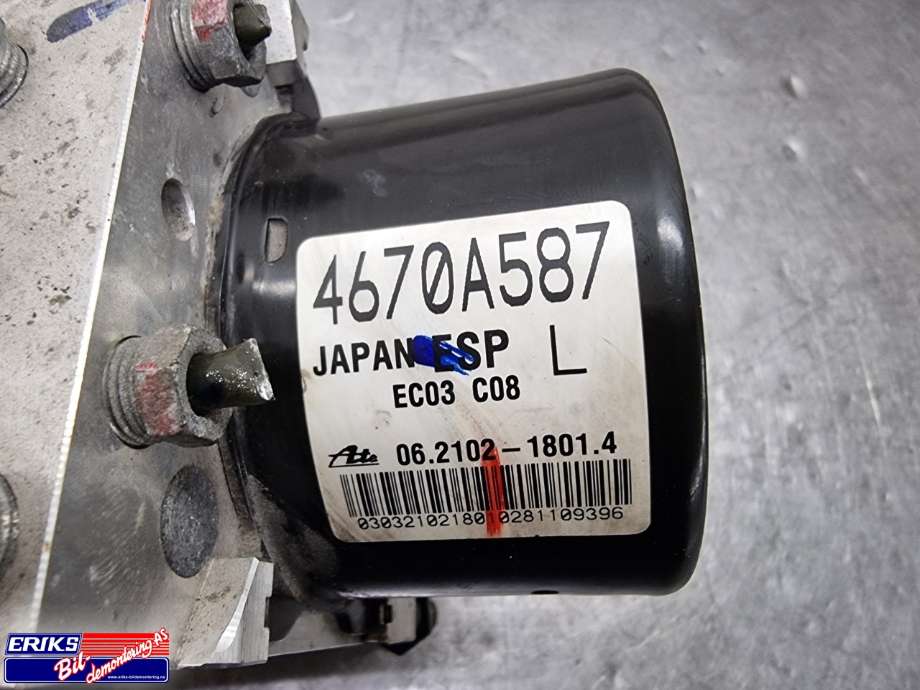 ABS sentral til Mitsubishi ASX 2010-2019  (4670A587|)