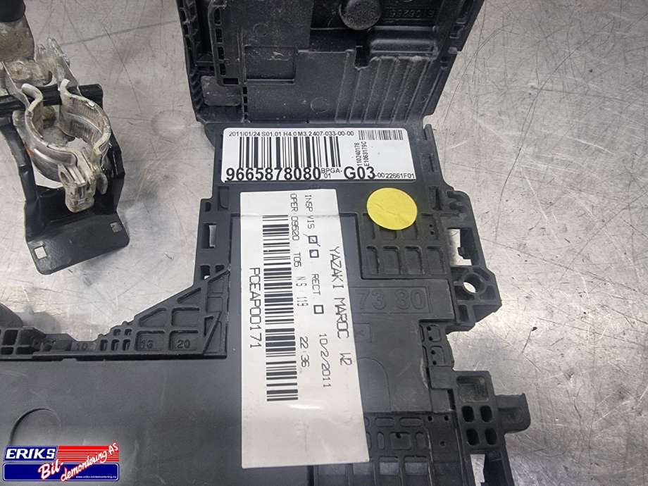 Styreenhet motor til Peugeot 508 2011-2014 (Type I, Fase 1)  (SID807EVO|9676760880|)