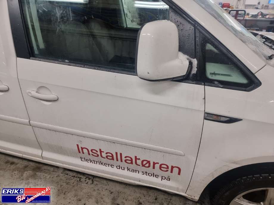 Dør høyre foran til VW Caddy, 2015-2020 (Type III, Fase 3)  (2K5 831 056)