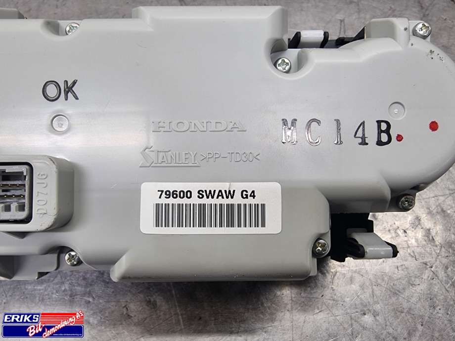 Varmeapparat betjening til Honda CR-V 2007-2012 (Type III)  