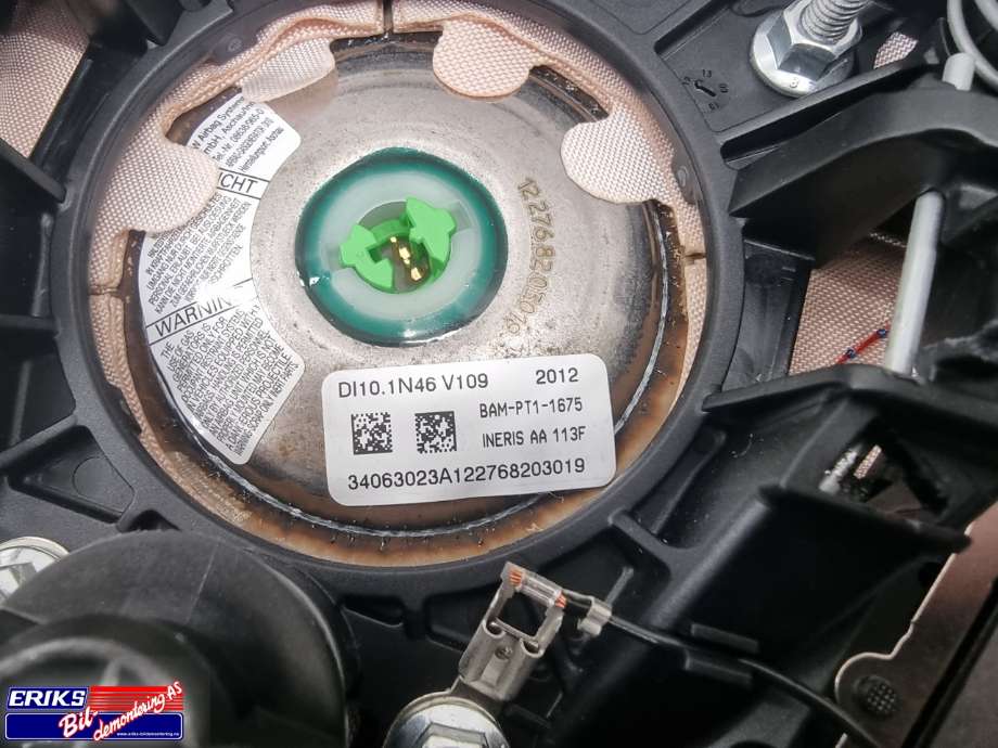 Airbag rattpute til Ford Focus 2011-2014 (Type III, Fase 1)  (BAMPT11675|)