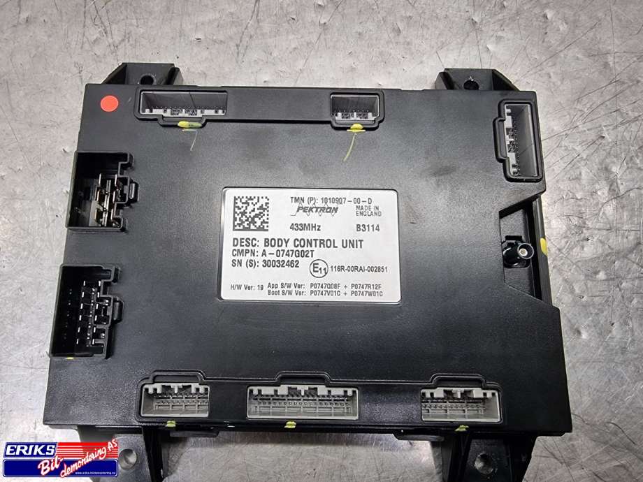 Styreenhet comfort (BCM) til Tesla Model S, 2013-2016 (Fase 1)  (101090700D)
