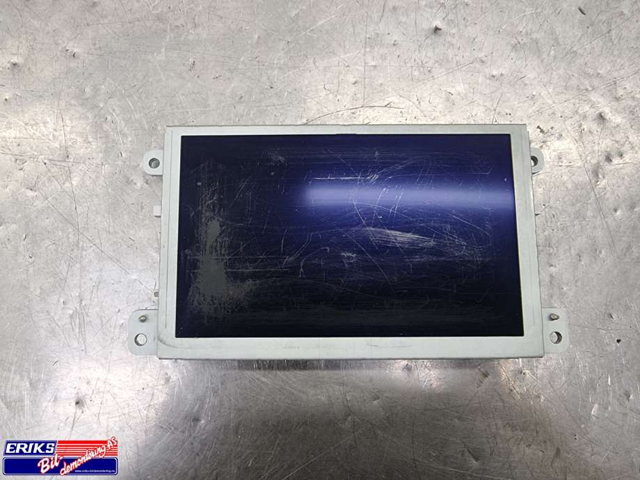 Bilstereo navigasjon skjerm til Audi Q5, 2008-2012 (Type I, Fase 1)  (4F0919604)