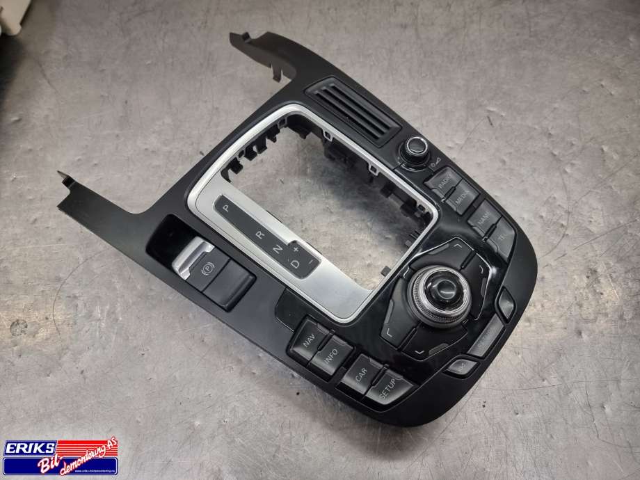 Bilstereo betjeningspanel til Audi Q5, 2008-2012 (Type I, Fase 1)  