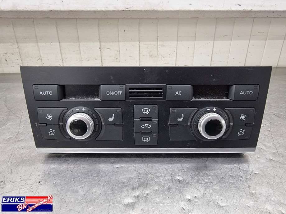 Varmeapparat betjening til Audi Q7, 2010-2015 (Type I, Fase 2)  (4L0820043AE)