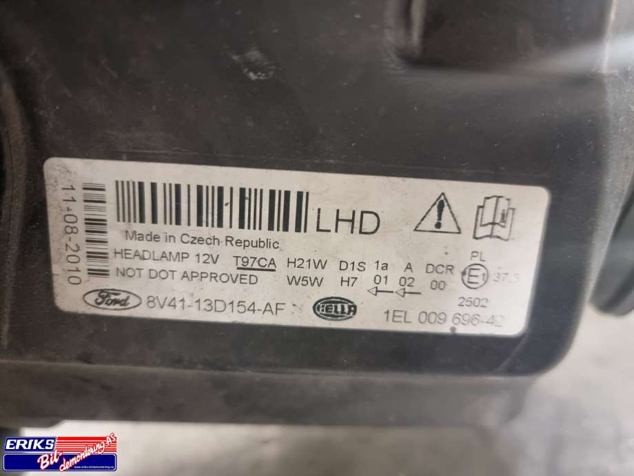 Frontlykt høyre xenon til Ford Kuga 2008-2012 (Type I)  (8V41-13005-AE|)