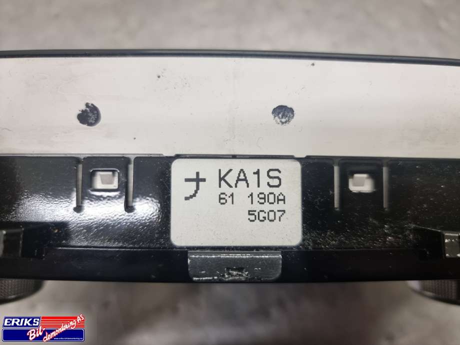 Varmeapparat betjening til Mazda CX-5 2012-2017 (Type I)  (KA1S61190A|)