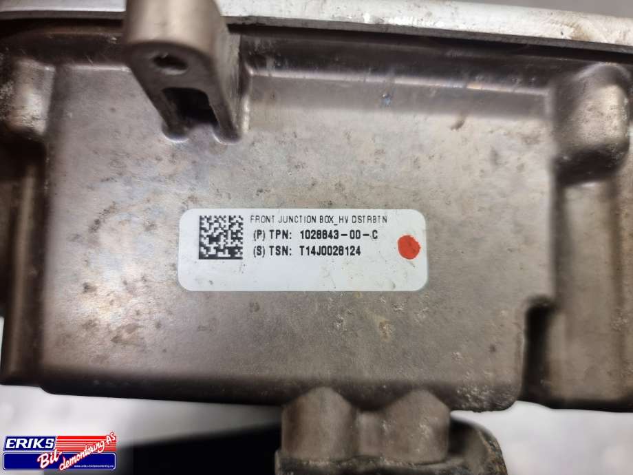 Koblingsboks elbil (HVJB) til Tesla Model S 2013-2016 (Fase 1)  (102884300C|)