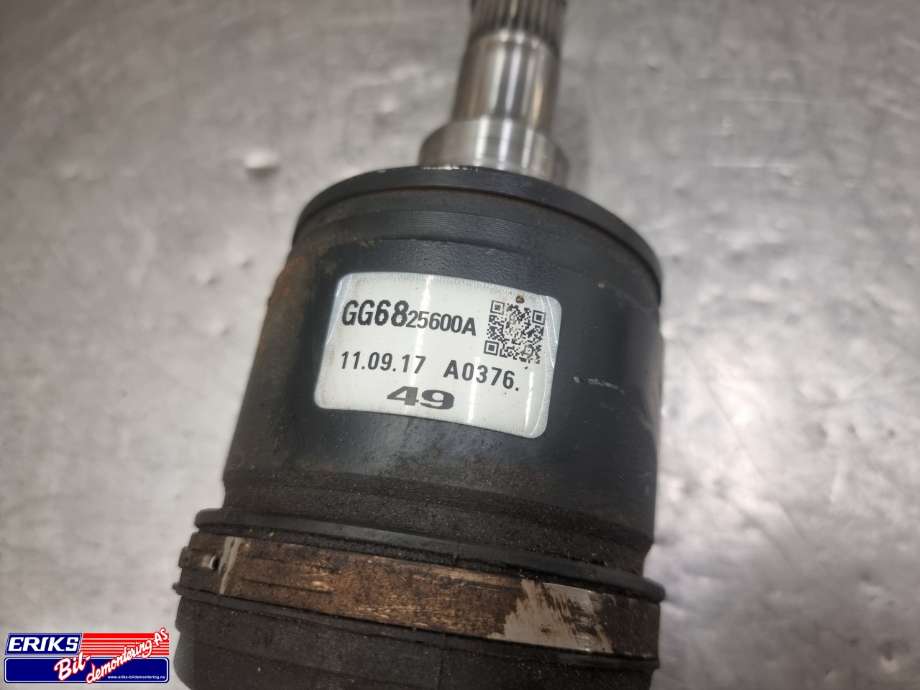 Drivaksel venstre foran, diesel/manuell til Mazda 3 2009-2013 (Type II)  (GG6825600A|)