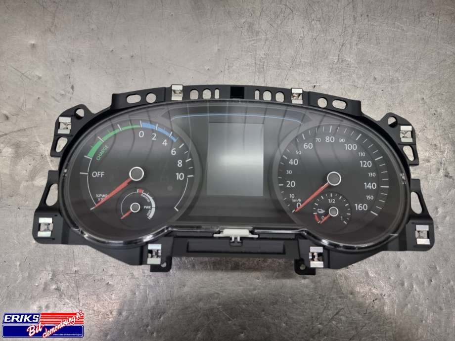 Instrumentpanel til VW e-Golf, 2014-2017 (Fase 1)  (5GE920755B)