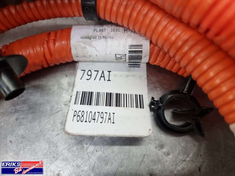 Batterilader kabel til Fiat 500 2008-2020  (P68104797|)