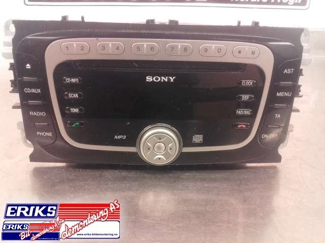 Bilstereo til Ford Mondeo, 2007-2010 (Type IV, Fase 1)  (FORD|VP6M2F-18C821AG)