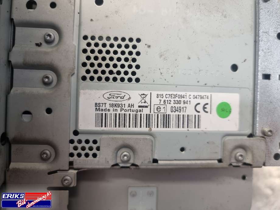 Bilstereo navigasjon til Ford S-Max 2010-2015 (Type I, Fase 2)  