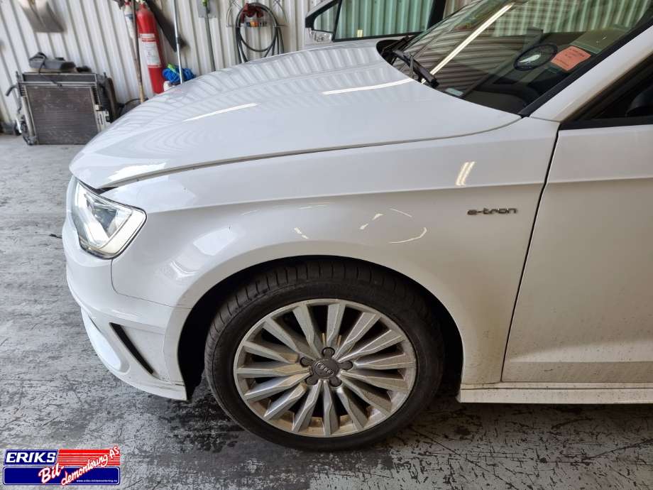 Skjerm venstre foran til Audi A3, 2012-2016 (Type III, Fase 1)  (8V0 821 105 G)
