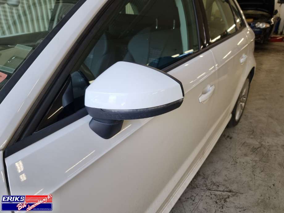 Speil venstre til Audi A3, 2012-2016 (Type III, Fase 1)  (8V1 857 409 G)