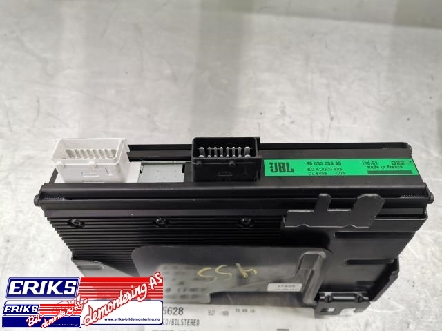 Bilstereo forsterker til Peugeot 407 2004-2010  (JBL|EQAUG03RX3|)