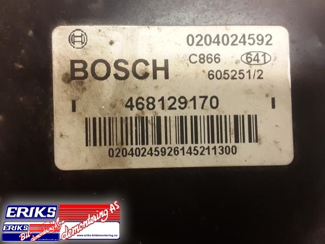 Bremsekraft-forsterker til Citroën Jumper 2002-2006 (Type II) (BOSCH|0204024592|468129170|)