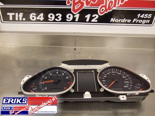 Instrumentpanel til Audi A6, 2005-2008 (Type III, Fase 1) (C6) (C6) (AUDI|4F0 920 931 A)