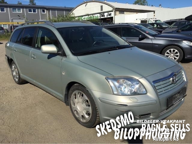 Toyota Avensis 2003-2008 (Type II) , Motorkode: 1AZ-FSE, Girkassekode: 